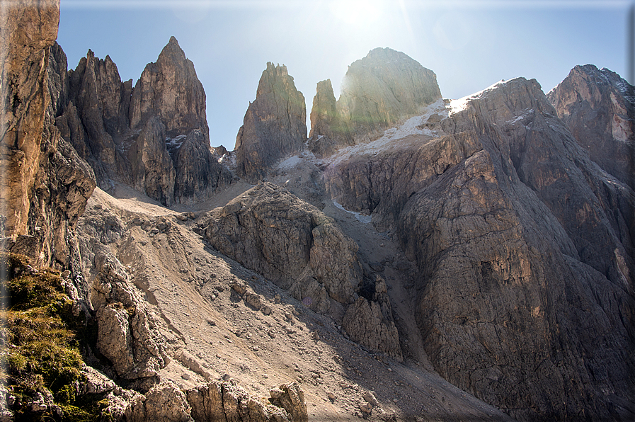 foto Da Passo Rolle a Passo Mulaz